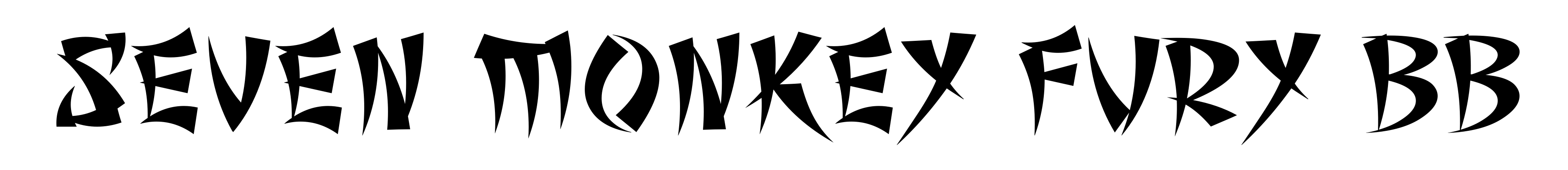 Seven Monkey Fury BB
